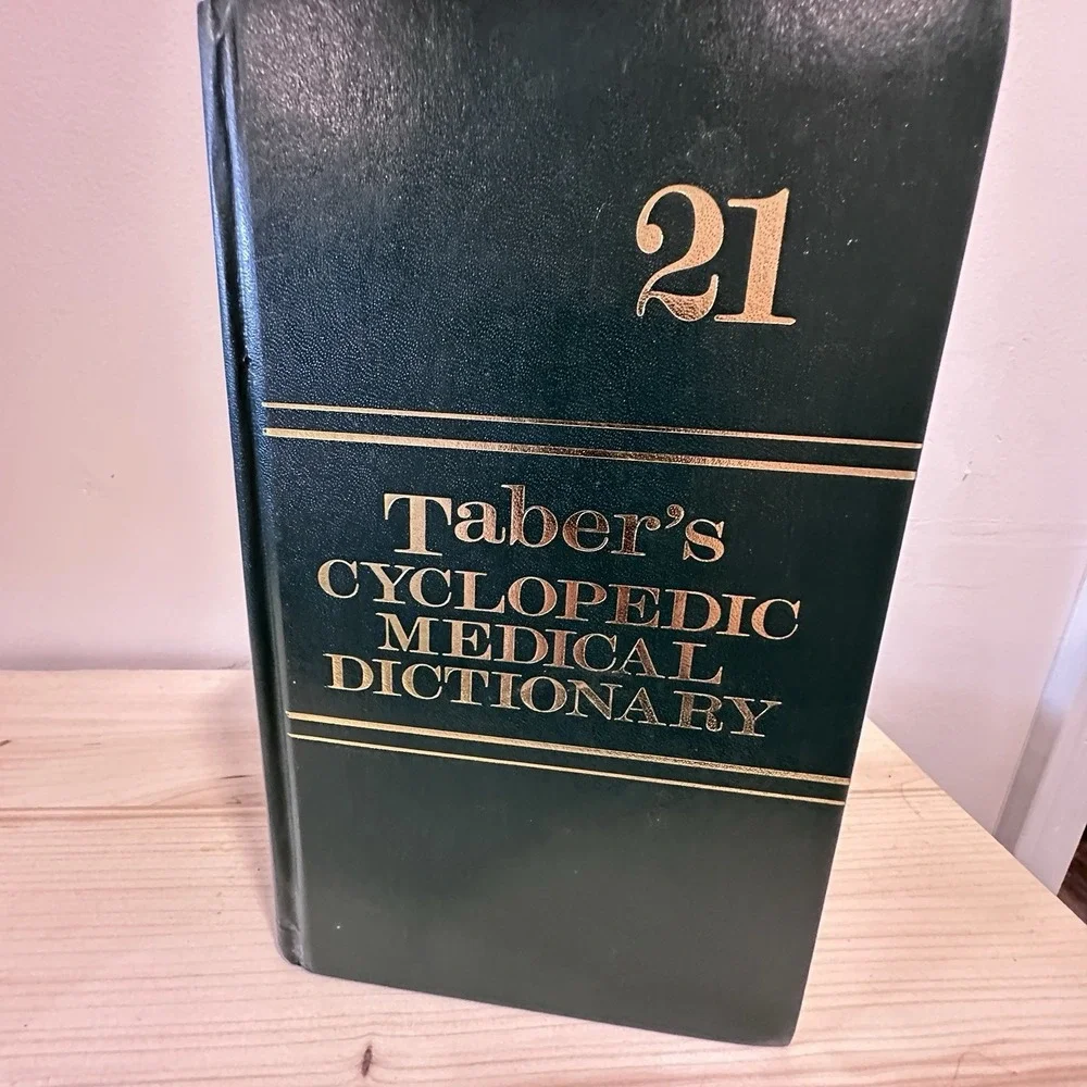 Taber's Cyclopedic Medical Dictionary 21st Edition Hardcover Indexed